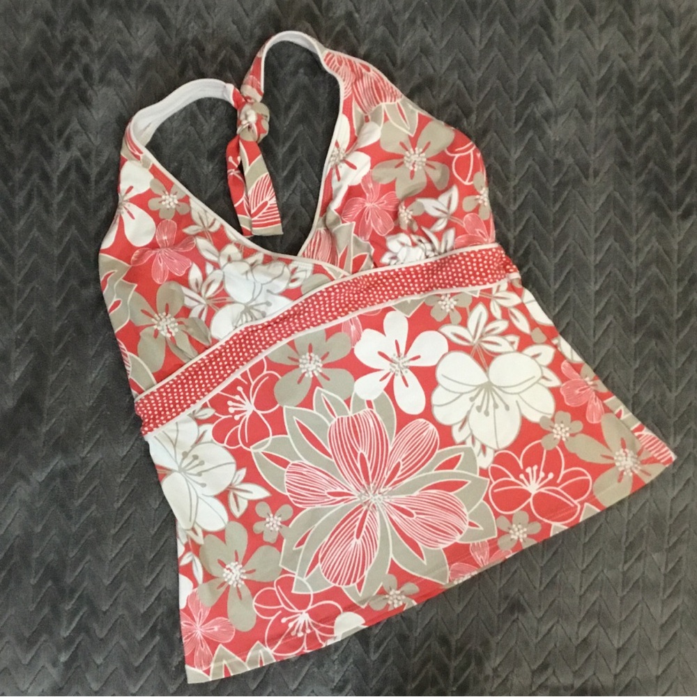 Beach House Floral Bikini Top Tankini 8